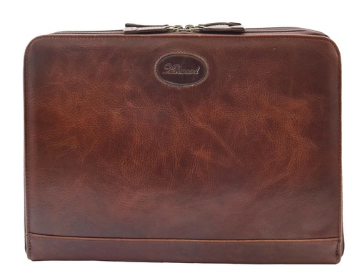 New leather portfolio case - leather,