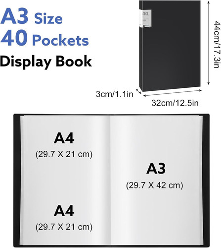 Art portfolio 40 pocket - art,
