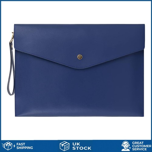 Elegant blue genuine - elegant, leather